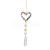 Alloy Rhinestone Hanging Ornaments HJEW-E012-02G-01-1