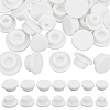 35Pcs 7 Styles Silicone Hole Plugs AJEW-OC0005-66-1