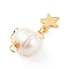 Natural Cultured Freshwater Pearl Pendants PALLOY-JF00673-02-4