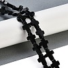 Natural Black Stone Beads Strands G-I369-A24-02-2