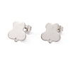 201 Stainless Steel Stud Earring Findings EJEW-A071-04P-1