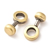 Brass DIY Bags Clasps FIND-A003-01AB-2