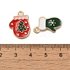 Christmas Theme Alloy Enamel Pendants FIND-M039-01C-3