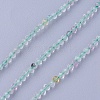 Natural Fluorite Beads Strands G-F619-01-3mm-1