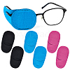 CREATCABIN 18Pcs 3 Colors Glasses Eye Patch AJEW-CN0001-80B-1