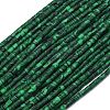 Dyed Synthetic Turquoise Beads Strands G-D356-B02-3