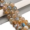 Natural Agate Beads Strands G-L595-A01-01F-2