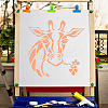 PET Plastic Drawing Painting Stencils Templates DIY-WH0244-063-5