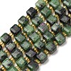 Natural Ruby in Zoisite Beads Strands GG-CBAC972-A17-01-2