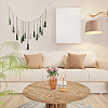 Bohemian Hand-woven Cotton Rope Tassel with Wood Beads Wall Hanging Ornaments FIND-WH20019-136A-01-4