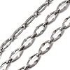 304 Stainless Steel Dapped Chains CHS-Z007-18P-1