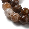 Natural Yellow Tiger Eye Beads Strands G-H238-8mm-7