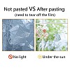 Gorgecraft Waterproof PVC Colored Laser Stained Window Film Adhesive Stickers DIY-WH0256-037-10