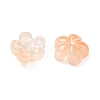 Dyed & Heated Glass Bead Caps GLAA-C042-01A-2