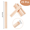 Wood Craft Sticks WOOD-WH0124-77-2