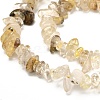 Natural Rutilated Quartz Beads Strands X-G-G031-03-3