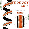 Polyester Grosgrain Ribbon OCOR-WH0105-091A-2