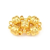 Brass Magnetic Clasps with Loops X-KK-H361-G-2