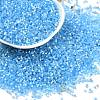 Imitation Cat Eyes Glass Seed Beads X1-SEED-H003-03W-1