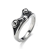 Titanium Steel Frog Finger Rings PW-WGF4234-06-1