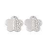 Non-Tarnish 304 Stainless Steel Pendants STAS-B031-21P-2