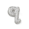 Brass Micro Pave Cubic Zirconia Pendants KK-A300-02P-Q-1
