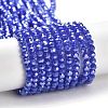 Electroplate Opaque Glass Beads Strands EGLA-A035-P3mm-A07-1