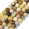 Natural Yellow Opal Beads Strands G-Q1001-A02-02-1