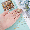 4 Colors Alloy Closed Jump Rings FIND-GA0006-89B-3