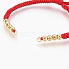 Nylon Cord Bracelet Making MAK-F024-01-G-2