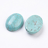 Natural Howlite Cabochons G-E482-01E-2