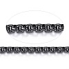 3.28 Feet 304 Stainless Steel Venetian Chains X-CHS-H007-02B-1