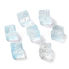 Transparent Glass Beads GLAA-A012-04B-1