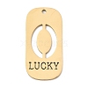 304 Stainless Steel Pendants STAS-D200-02A-G-1