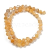 Natural Topaz Jade Beads Strands G-A257-A10-01-3