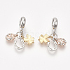 Alloy European Dangle Charms X-MPDL-S066-077-1