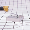Iron Metal Stamps AJEW-BC0005-39B-3
