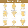 Nickel Decoration Stickers DIY-WH0450-092-2