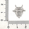 Brass Micro Pave Cubic Zirconia Pendants KK-K339-10A-02-3