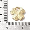 Flower Alloy Enamel Pendants ENAM-A007-04KCG-04-3