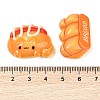 Opaque Resin Imitation Food Decoden Cabochons CRES-I034-05-3