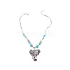 Tibetan Style Alloy Pendant Necklaces PW23031010700-1