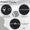 Beebeecraft DIY Chain Bracelet Necklace Making Kits DIY-BBC0001-10-6