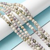 Natural Peace Jade Beads Strands G-E598-04D-4