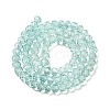 Transparent Baking Paint Glass Beads Strands LS-DGLA-A034-T6mm-D01-2