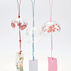 Japanese Wind Chimes HJEW-BC0001-01A-7