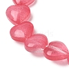 Transparent Glass Beads Strand GLAA-F112-03A-4