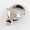 Tarnish Resistant Polished 304 Stainless Steel Lobster Claw Clasps LS-STAS-R072-09A-1