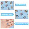48Pcs 12 Style Alloy Pendants FIND-FH0003-73-4