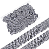 5Yards Polyester Wrinkle Ribbons OCOR-HY0001-80A-1